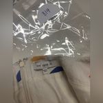 Rebecca Taylor  Fame White Floral Linen Blend Sleeveless Romper Size 4 Small Photo 6