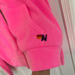 Aviator Nation  Full Zip Hoodie Unisex Neon Pink Long Sleeve Pockets Logo Print L Photo 7