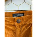 Peruvian Connection  Rust Colored Mid-Rise Cotton Zoe Velveteen Jeans - Size - 12 Photo 4