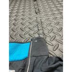 Icebreaker merino wool gray blue quarter‎ zip performance shirt long sleeve XS Photo 2