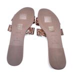 J.Crew  Womens Animal Print Sandal Slide Sz 8 Photo 3