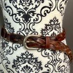 Hollister Braided Brown Leather Belt Photo 5