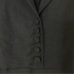 Sarah Spencer | Linen Lightweight Black Sleeveless Dress Button Classic 14 Photo 2