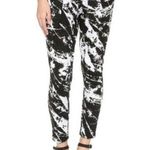 Helmut Lang  Pants sz P Black and White abstract print pants Photo 0