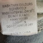 Glimms New York Jeans Natural Leather Shorts Genuine Cowhide Shorts SZ 30 #2505 Blue Photo 12