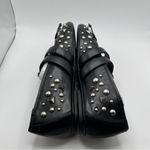 Schutz NWOB  Women's Sarita Leather Flat size 7 Mary Jane studded black Photo 6