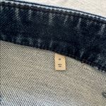 Faherty  Women's Stretch Terry Patch Pocket Flare Jeans in a dark blue wash 28 Photo 8