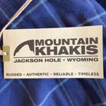 NEW Mountain Khakis Blue Plaid Flannel Scout Shirt Women’s Size Extra Large Photo 8