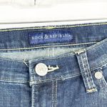 Rock & Republic Rock Republic Size 12 Jeans Slim Straight Blue Denim Embossed Pockets 275 Photo 9