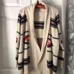 Olive & Oak  cotton blend boho Patterned  sweater knit Cardigan women size XL Photo 1