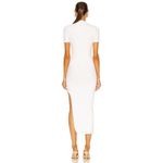 ALIX NYC Ribbed Ivory Spencer Dress Size Medium NEW NWT Photo 2