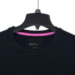 Lilly Pulitzer Size Small Beach Comber Sweatshirt Mini Dress Pullover Black Knit Photo 1