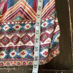 Johnny Was Floral Multicolor Patterned Long Sleeve Hooded Cardigan Sweater M Photo 10