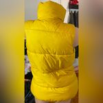 Old Navy  Yellow Puffer Vest Size S Photo 6