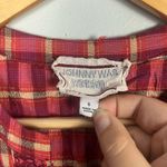 Johnny Was  Lani Victorian Effortless Blouse In Plaid size small Photo 2