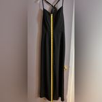 Francesca’s Mi Ami Black Jumpsuit Lace Back Wide Leg Sleeveless Women’s Large Photo 8