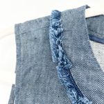 Banana Republic Timo Weiland x Linen Tie Front Top Womens Blue Chambray Size 0 Photo 1