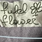 Anthropologie Field Flower Light Purple Embroidered Cardigan, New with Tags Size M Photo 4