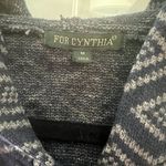 For Cynthia  Women’s Cardigan Medium Hooded Wool Blend Lagenlook Photo 1