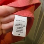 Love j NWT  Coral Pink Pull On Bodycon Pencil Skirt size 1X Photo 6