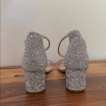 Betsey Johnson  Women's Mari Block Heel Evening Sandals in Champagne. Size 8.5 Photo 6