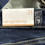 7 For All Mankind  women’s size 31 high waist slim kick b (air) slimming stretch Photo 11