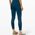 Lululemon Women’s Always Airy High-Rise Run Tight 25" Leggings Pant Teal Blue 8 Photo 5