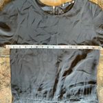 Club Monaco  Charcoal Gray Silk Romper Size 0 Photo 5