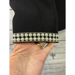 Tahari Women's  Black Blazer with Pearl Trim, Size 8 Photo 4