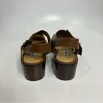 Gloria Vanderbilt Vintage Gloria‎ Vanderbilt brown leather sandals size 8 Photo 3