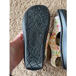 Alegria  White Leather Floral Flower BECKIE Prime Time Comfort Sandal Shoes 37 Photo 11