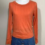 Only  Women's Vibrant Orange Sweatshirt Photo 0
