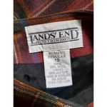 Lands' End Women Skirt Size 10 Lined Plaid Wool Preppy Y2K School Girl Clueless Photo 2