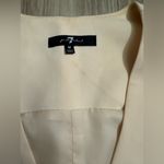 7 For All Mankind  Tan/beige Cropped Vest Medium Photo 1