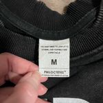 PHILOCTETES MONDAY Crewneck Graphic Sweatshirt Pullover Unisex Sz M NWT Black Size M Photo 4