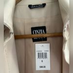 Cinzia Rocca Icons Cream Coat Size 6 Photo 4