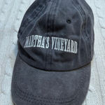 Soft As A Grape Martha's Vineyard Gray Adjustable Cotton Baseball Cap Photo 0