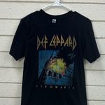 Def Leppard  Black Band Tee size M Photo 6