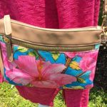Amber H Moran crossbody/ clutch pink flower bag Multiple Photo 0