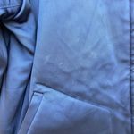 Alexander Wang T by water resistant oversized navy satin bomber jacket size L Photo 9