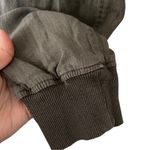 ZARA Midi Rise Cargo Cotton Jogger Pants Military Green Sz XS Photo 3