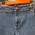 Chico's 2.5 Short Womens Straight Leg Medium Wash Jeans Size 14P Classic Denim Photo 11