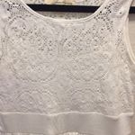 Forever 21 NWOT Cream crochet dress. Photo 1