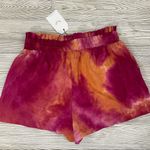 Free The Roses High Waisted Tie-Dye Knit Short Photo 2