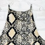 Peach Love California Peach Love Super Soft Snake Print Halter Top, size S/M Festival, Concert, Summer Photo 6