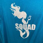 Spencer's Blue Mermaid Bridesmaid Squad Strappy Tank Top Women's Size Medium Photo 11
