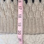 Strut & Bolt  Womens Honeycomb Striped Pullover Sweater Gray‎ Blue Size Small Photo 7