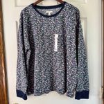LC Lauren Conrad Lauren Conrad Floral Print Sleep Soft Top Comfy Long‎ Sleeve Crew Neck XXL Photo 5