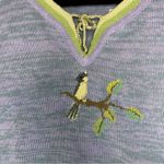 Storybook Knits Bird Song Symphony Sweater Tank Top Large Photo 2