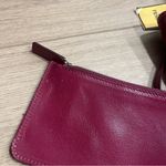 Fendi NWT  Magenta Pink Leather Nylon Mini Shopper Tote with Change Purse Photo 4
